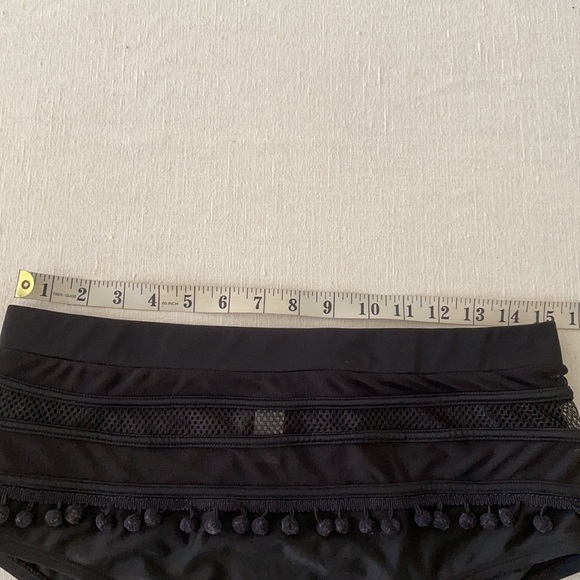 High Waist Black Bikini Bottom Size XL - Picture 4 of 6